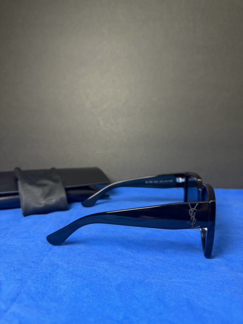 NEW Authentic SAINT LAURENT SL-M9 Square Sunglasses - Picture 2 of 7